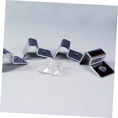 BESPORTBLE 8pcs Stainless Steel Support Bracket for Fish Tank Cover Tank Cover Holder Fixed Clips Clamp Multiple Betta Fish