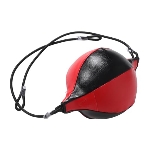 Double End Speed Bag Boxing Ball Hanging PU Reaction Training Ball for Home Boxing Gym Equipment Punching Reflexes