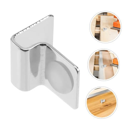 balacoo 8Pcs Stainless Steel Aquarium Lid Clips Glass Cover Support Brackets for Rimless Fish Tanks No Tool Installation Durable Design Compatibility