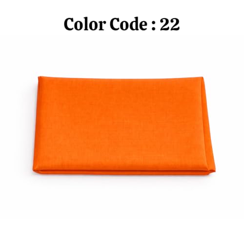 Turban For Men (156 Inches) Long Cloth – Muslim, Sikh, Punjabi Headwrap | For Prayer, Festivals & Special Occasions - color: Orange