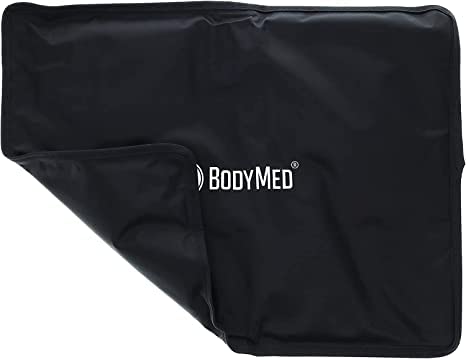 BodyMed Reusable Gel Ice Pack Cold Compress (2-Pack) for Back, Shoulder, Neck, & Knee - Professional Grade Cold Therapy for Injuries, Aches, Swelling, Bruises, Sprains - 14 in. x 11 in. (Standard) - size: 14 in × 11 in (Standard) (Pack of 2)