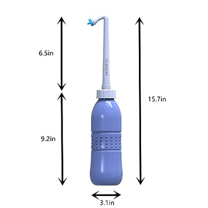 Portable Bidet 600ml Travel Bidet Plastic EVA Bottle Personal Hygiene Bidets Cleaning Device