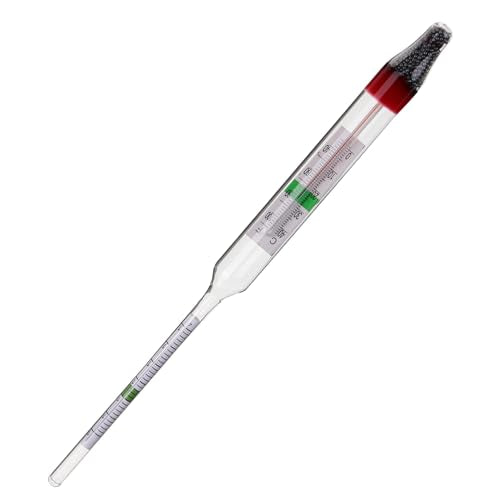 HEALLILY 1set Aquarium Hydrometer Measuring Cylinder Accurate Tester for Fish Tanks Seawater Salinometer for Optimal Aquatic Habitat Easy to Use Includes Cylinder