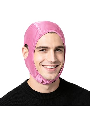 JEATHA Wrestling Hair Cap Cover Long Hair Net Slicker for Grappling, Training, Judo & Jiu Jitsu/BJJ - color: Pink