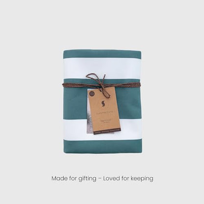 SummerSand Microfiber Beach Towel - Quick Dry, Sand Free - Compact and Lightweight for Travel - Recycled Materials - Travel Bag Included - Large Microfiber Towel (63x31.5in – Ocean Green) - color: Ocean Green