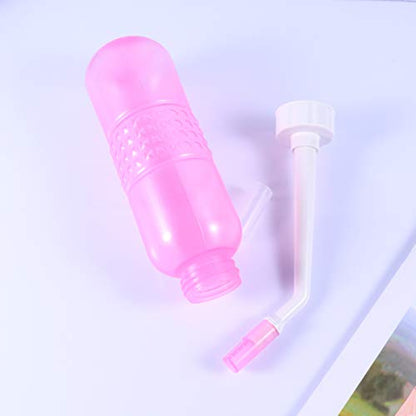Exceart Douche Bottles for Women Vaginal Wash Pink/Blue 560ml Vaginal Shower Spray Bottle Vaginal Health Cleanser (Pink)