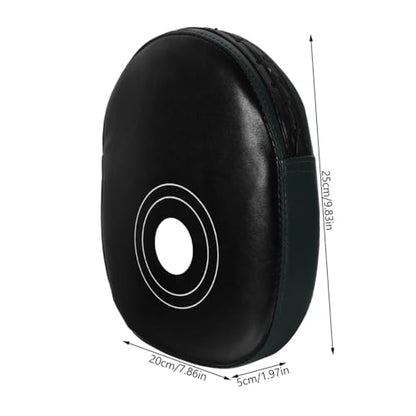KOMBIUDA Muay Thai Boxing Hand Pad Kickboxing Strike Shield Curved Focus Mitt for Taekwondo Karate Training Sparring