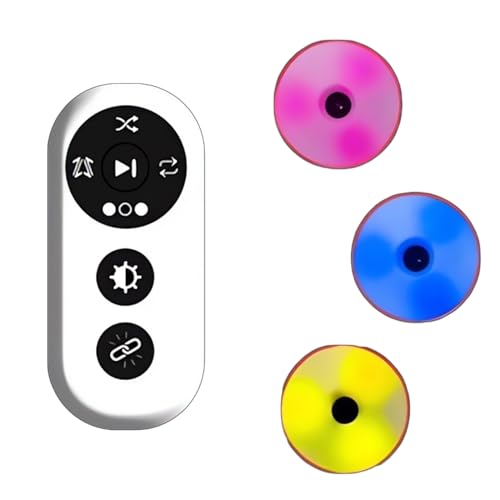 OVARIA Speed Agility Training Lights, Reaction Training Equipment with Remote Control, Portable Sports Fitness Trainer for Basketball, Soccer and Lacrosse (Size : 3) - size: 3