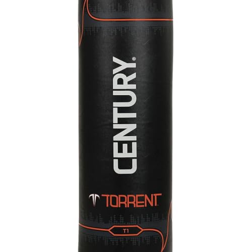 Century Torrent Freestanding Punching Bags - T1 or T2 Options | Black Free Standing Training Heavy Bag | Ideal for Martial Arts, Boxing, Kickboxing and Cardio Workouts | Designed for Men and Women