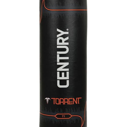 Century Torrent Freestanding Punching Bags - T1 or T2 Options | Black Free Standing Training Heavy Bag | Ideal for Martial Arts, Boxing, Kickboxing and Cardio Workouts | Designed for Men and Women