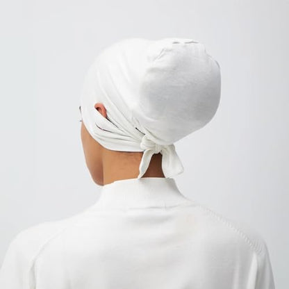 Modest Slit Tie Back Underscarf | Women Hijab Full Cover Undercap, Bonnet