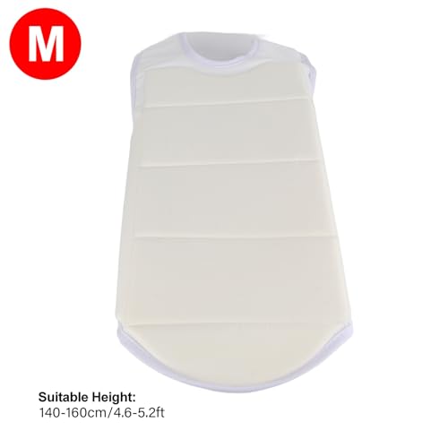 Alomejor Unisex Taekwondo Karate Chest Guard - ImpactResistant Breast Protector Vest - Suitable for Adults and Children Training in Taekwondo, Karate - Solid Stitching (XS) (S) (M)