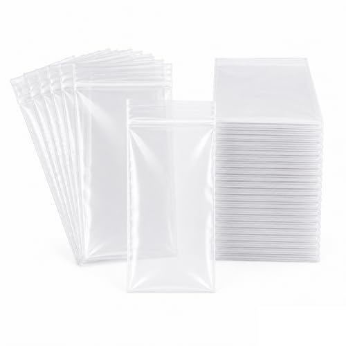 Spartan Industrial - 3” X 6” (1000 Count) 2 Mil Clear Reclosable Zip Plastic Poly Bags with Resealable Lock Seal Zipper - size: 3” X 6”