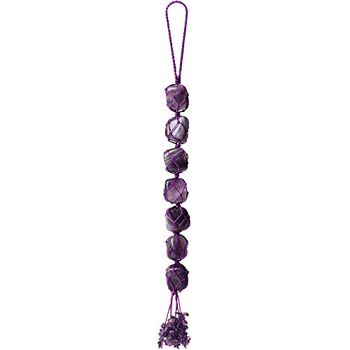 Hanging Ornaments Natural Amethyst Ornaments Home Decor Gemstones Reiki Feng Shui Ornament Window Wall Ornament - color: A-style 5