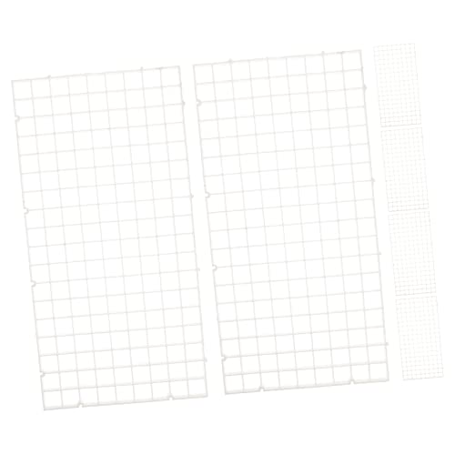 6pcs Fish Tank Divider Isolation Board for Breeding Separation of Fish Easy Installation Mesh Aquarium Accessory - size: 30X15cm