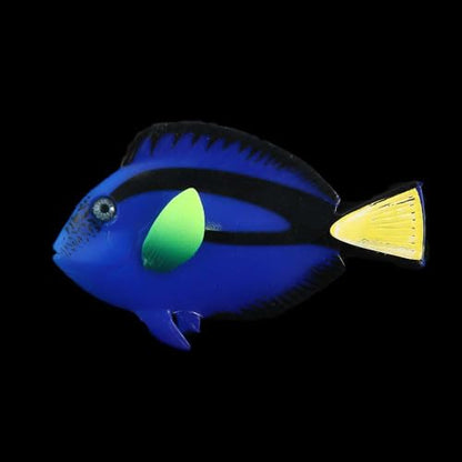 Fish Tank Landscape Ocean Tropical Fish Underwater Ornaments Lionfish Simulation Fish Aquatic Pet Supplies(A,Blue)