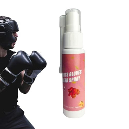 Boxing Glove Smell Remover Sports Cleaner Freshener Spray | Odor Eliminating Spray for Boxing Gloves, Gym Bags, Football Pads, Shoes, Clothes, Work Boot, Helmet, Athletic Gear