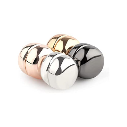 4 Pcs Strong Hijab Magnets Accessories Fashion Veil Weights Brooch Multi-Use Pinless Buttons Hijab Pins for Headscarf Scarves