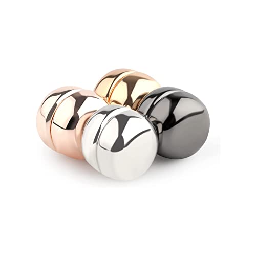 4 Pcs Strong Hijab Magnets Accessories Fashion Veil Weights Brooch Multi-Use Pinless Buttons Hijab Pins for Headscarf Scarves