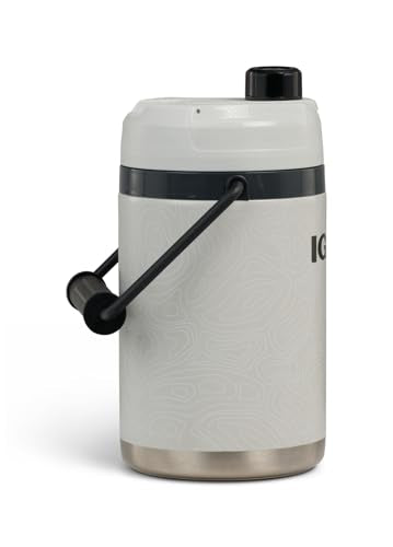 Igloo Trailmate Hybrid 54 oz Insulated Water Bottle, Large Sports Water Jug, Beverage Cooler, Bone - color: Bone