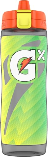 Gatorade Gx Bottle, Momentum Green (Pack of 6) - color: Neon Green, size: 30 Ounces (Pack of 6)