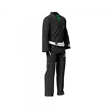 Ultimate - Brazilian Jiu Jitsu Gi - Inner Sublimation of Brazil Flag - size: A2