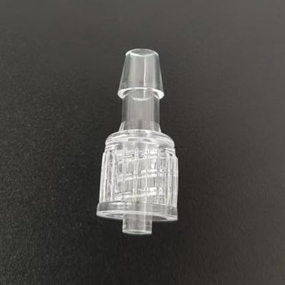 Moveable Male Luer Lock Connector × Hose Barbed Adapter for Laboratory Biochemical Analytical Instruments Food Machinery 50PC/PK (for 3/16'' Hose ID, PC) - size: for 3/16'' Hose ID, PC