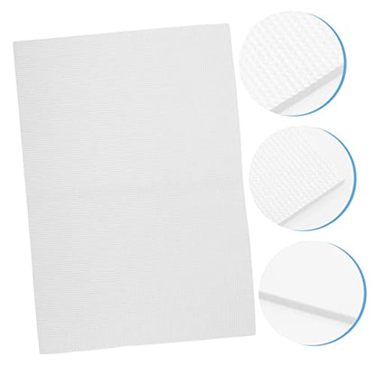 Mikikit Shockproof Aquarium Pad Nonslip Fish Tank Cushioning Mat Thick Insulated Bottom for Fish Tanks Protects Reduces - color: White