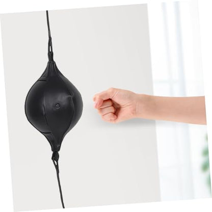 Balacoo 1 Set Boxing Reaction Pu Punching Ball Double End Hanging Speed Training Bag for Boxing Martial Arts Reflexes Coordination
