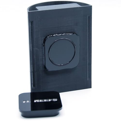 Nori Nipper, Magnetic Seaweed Feeder for Aquariums (Black) - color: Black