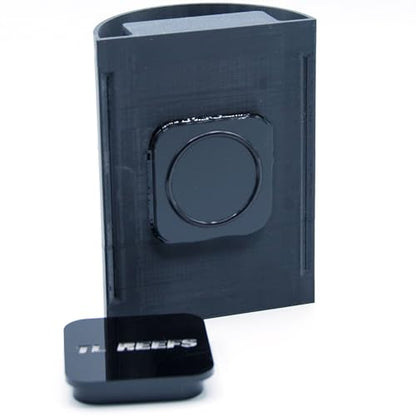Nori Nipper, Magnetic Seaweed Feeder for Aquariums (Black) - color: Black