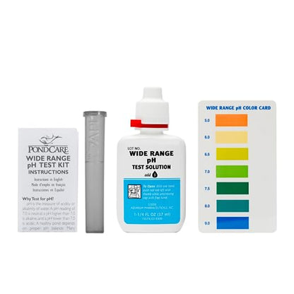 API POND WIDE RANGE pH TEST KIT 160-Test Pond Water Test Kit - style: pH Test Kit