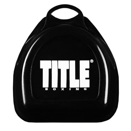 TITLE Boxing Gel Triple-Shox 마우스 가드 2.0: 복서 마우스 가드, 스포츠 가드 - color: 블랙/그레이.