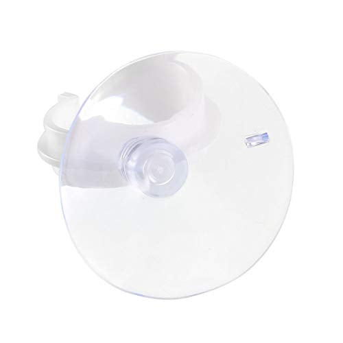 uxcell Aquarium Suction Cup Clips Airline Tube Holders Clamps for Fish Tank Clear 28.5mm 12Pcs - size: 28.5mm