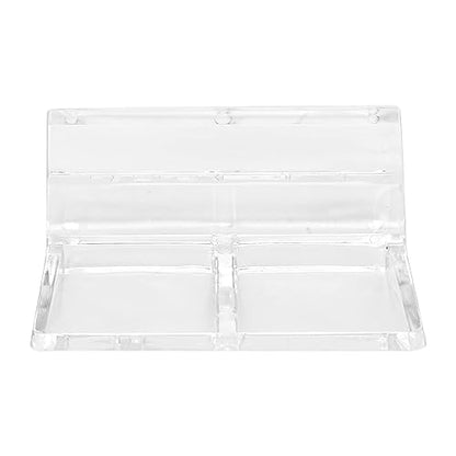 Aquarium Glass Cover Clip, 20Pcs/Set Clear Acrylic Clip Holder Support Clamp Accessory for Aquarium Fishtank(10mm)