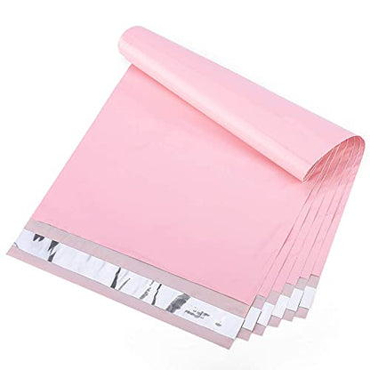 Metronic Poly Mailers 10x13 200 Pack, Small Shipping Bags for Clothes | Strong Adhesive Waterproof Tear-resistant Mailing Bags, Shipping Envelopes, Packing Bags for Clothing, Small Biz, Light Pink. - size: 10x13 200PC