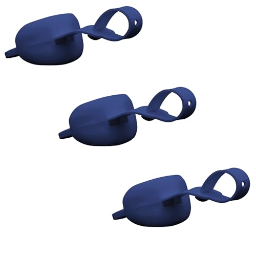 Vettex Doubleguard Mouthguard with Lip Protection - color: Navy, size: Pack of 3