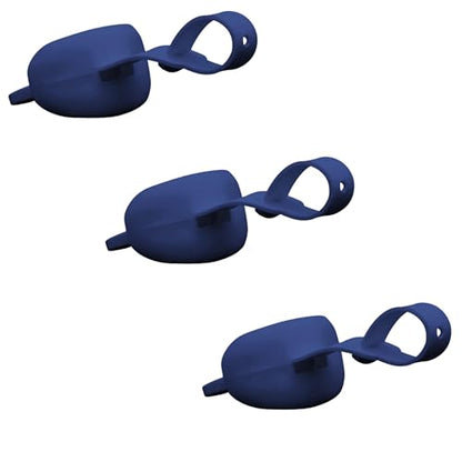 Vettex Doubleguard Mouthguard with Lip Protection - color: Navy, size: Pack of 3