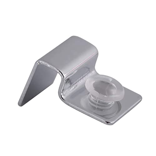 balacoo 2sets Stainless Steel Aquarium Tank Lid Support Clip for Glass Covers Easy Installation Fish Tank Lid Holder Aquarium Accessory 6mm 4pcs*2