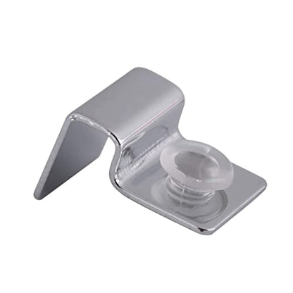 balacoo 2sets Stainless Steel Aquarium Tank Lid Support Clip for Glass Covers Easy Installation Fish Tank Lid Holder Aquarium Accessory 6mm 4pcs*2
