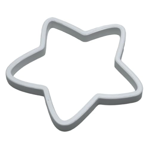 Fish Feeding Portals for Betta & Aquariums | Floating Food Rings & Breathing Windows (Multiple Shapes & Colors) (Star - White) - color: Star - White