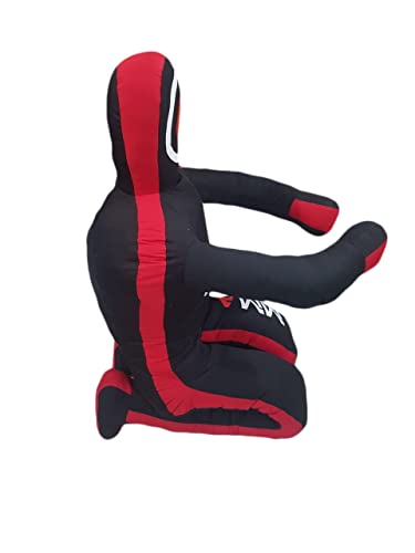 MMA Grappling Dummy - Judo Punching Bag, BJJ, Brazilian Jiu Jitsu, Martial Arts and fitness training Sitting Position (UNFILLED, Canvas)