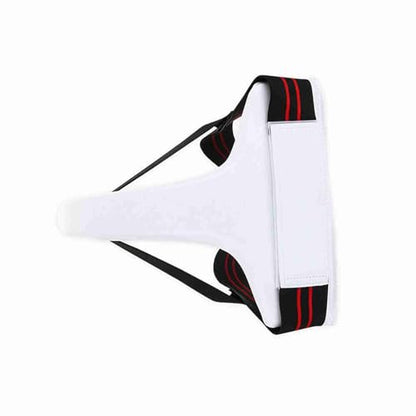 Dioche Boxing GroWomens Taekwondo Groin Guard - Ergonomic Design Boxing Karate Protector for Optimal Coverage - Durable PU Leather - Size L - size: Large