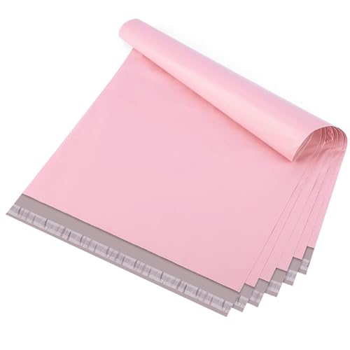 Metronic Poly Mailers 24x24 50 Pack, Extra Large Self Seal Shipping Bags | Strong Adhesive Waterproof Tear-resistant Mailing Envelopes, Packing Bags for Blankets, Clothing, Small Business, Light Pink. - size: 24X24 50PC