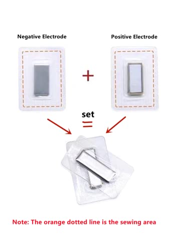 12 Pairs Hidden Sew Magnetic Snap, Invisible Hidden Sew in PVC Hidden Purse Closure Fastener Magnetic Snap Magnet Fastener for Handbag Clothing Clasp DIY Craft Sewing (Magnets 25x10mm) - style: Magnets 25x10mm