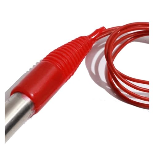 Immersion Water Heater Immersion Cartridge Heater Submersible Fish Tank Heating Water Proof Tubular Heating Element 12V24V36V48V(12V,100W) - color: 100w, size: 12V