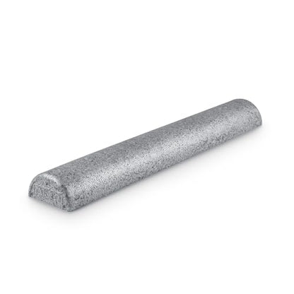 OPTP Silver AXIS Moderately Firm Foam Roller – Half-Round, Silver, 36" x 3" | Moderate density for sports medicine, physical therapy, Pilates, yoga, trigger point myofascial release, Heat-molded EPP foam - size: Silver - 36" x 3" Half-round