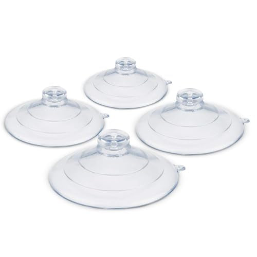 UBL Large Replacement Suction Cups - Strong Window Mount (Set of 4) | Heavy Duty Suction Cups for Windshields, & Emergency Vehicle Lights - Compatible with Feniex, Whelen & Federal Signal