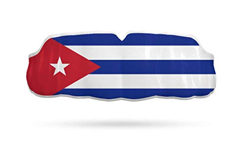 Impact Custom Professional MMA/Boxing/Muay Thai Mouthguard -Flag Series - color: Cuba