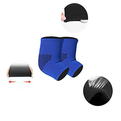 Kids Arm Guard,Compression Elbow Pads,Children Elbow Sleeves,Elbow Protection for Cycling Sports Basketball Volleyball(1 Pair) (Black) - color: Black